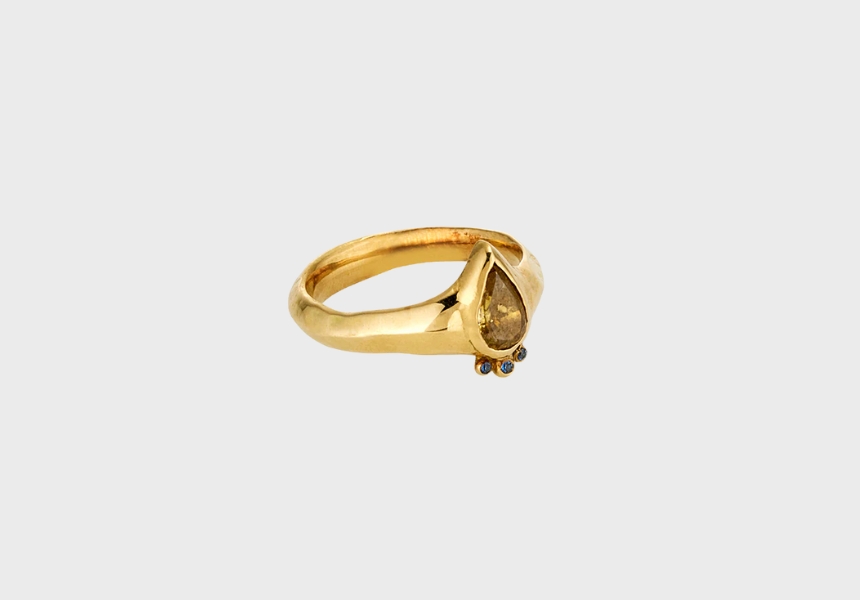 Cleopatra’s Bling Clepsydra ring
